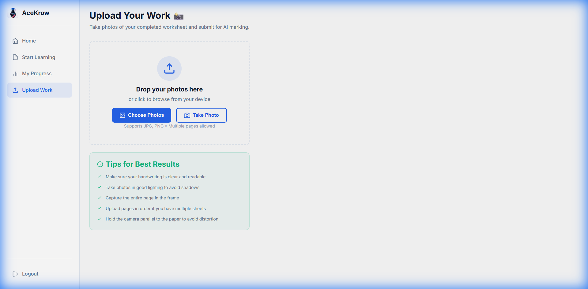 AI-Powered Handwritten Marking